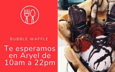 Bubble Waffle ¿Todavía no lo has probado?
