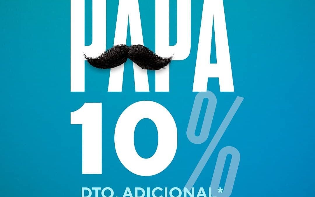 Para un PAPÁ 10 ?? ¡10% de DESCUENTO ADICIONAL en Paco Perfumerías!