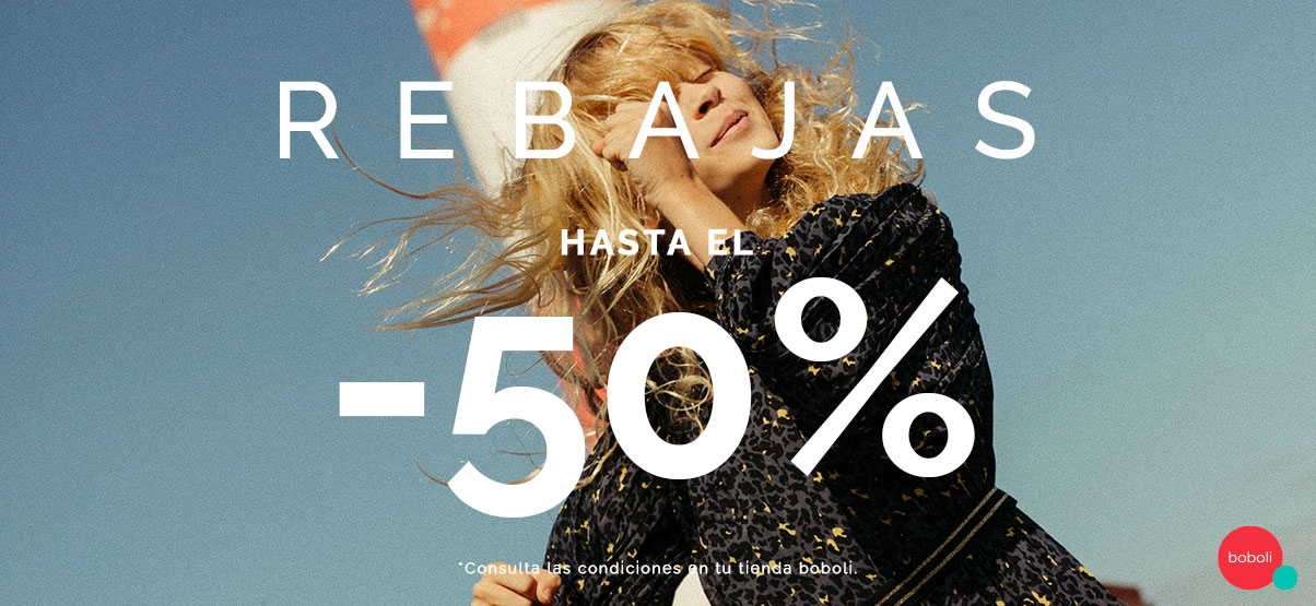 Primeras rebajas hasta el -50% dto. en Boboli