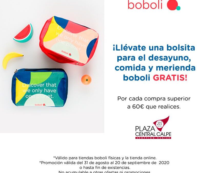 ¡Vuelve al cole con boboli!