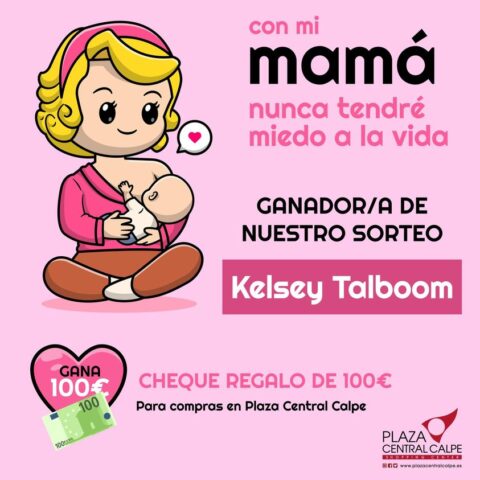 ¡Ya tenemos ganadora del sorteo del día de la madre!
