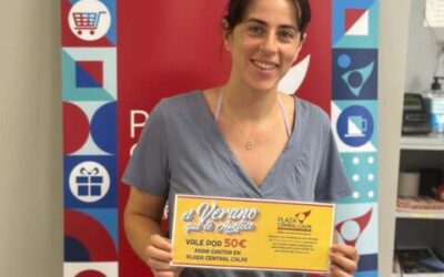 Una ganadora más de nuestros emocionantes sorteos de verano