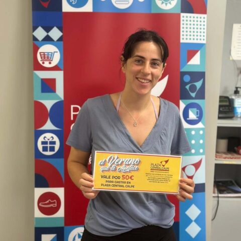 Una ganadora más de nuestros emocionantes sorteos de verano