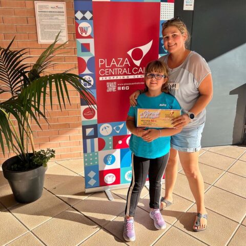 Ganadora del cheque regalo de 50€ para gastar en nuestras tiendas
