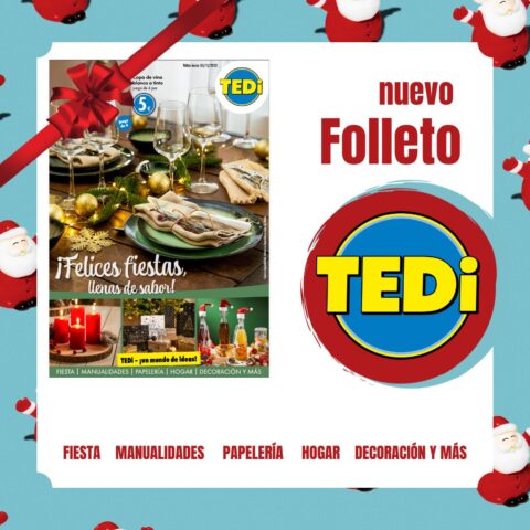 El nuevo folleto de #TEDI ya está disponible y viene cargado de increíbles ofertas y novedades. ð✨ð