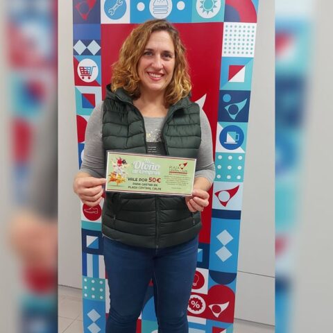 Nueva ganadora en nuestro sorteo de otoño