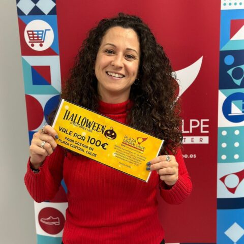 Ganadora de nuestro sorteo de Halloween