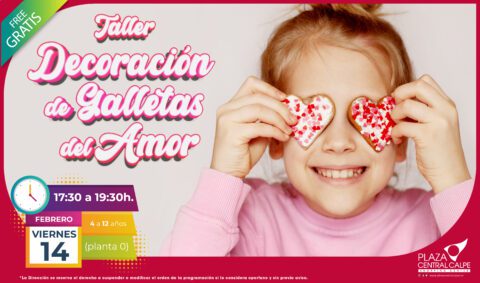 Plaza Central Calpe celebra San Valentín con un dulce taller infantil