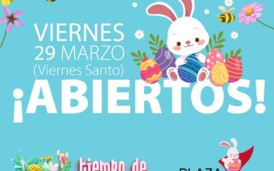 Viernes Santo: ¡ABRIMOS!