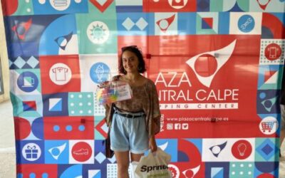 Carla Ruiz nos visita para recoger su premio