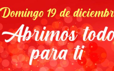 ¡Este domingo 19 abrimos todo!