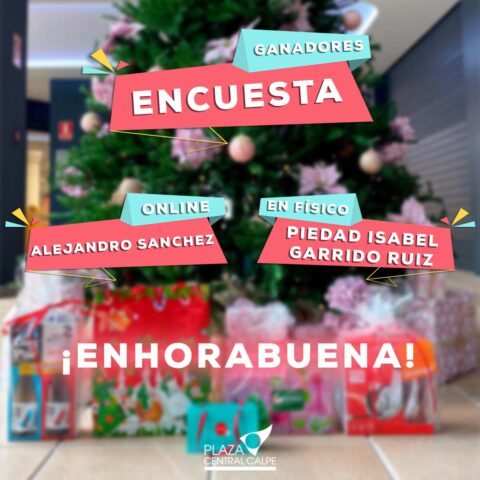 Ganadores del sorteo por participar en nuestra encuesta