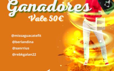 Ganadores de nuestro sorteo de otoño