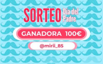 Ganadora del sorteo especial del Día del Padre