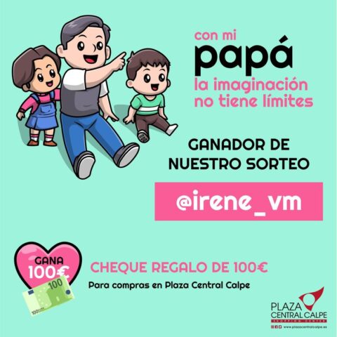 Ganadora del sorteo del día del padre 2023