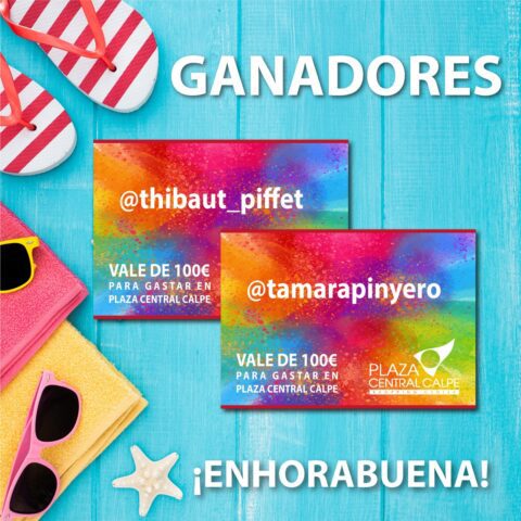 ¡Tenemos ganadores de nuestro sorteo!